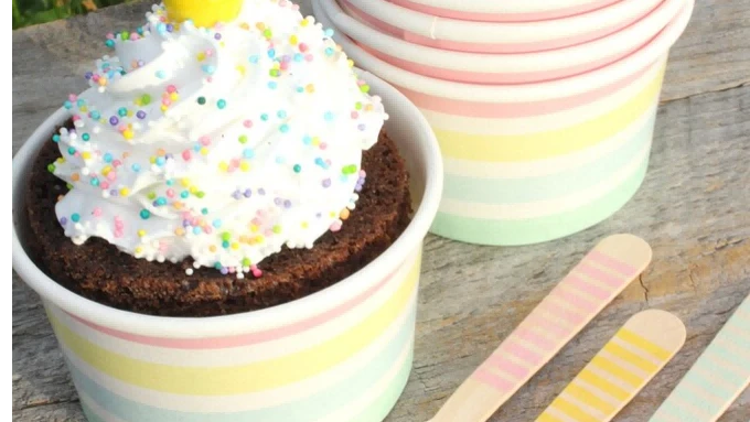 Paper ice cream cups 2 Paper ice cream cups 2